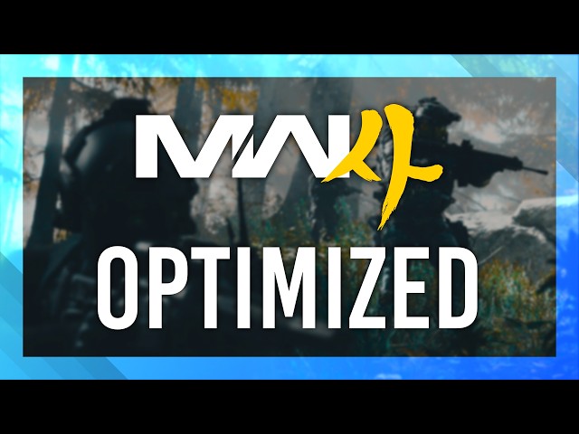 BEST Optimization Guide | Modern Warfare 4 | Max FPS | Best Settings