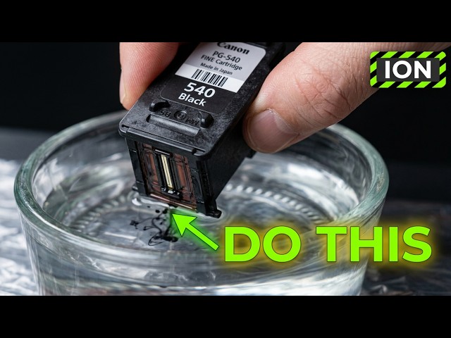 Canon Printer ink cartridge clogged printing lines