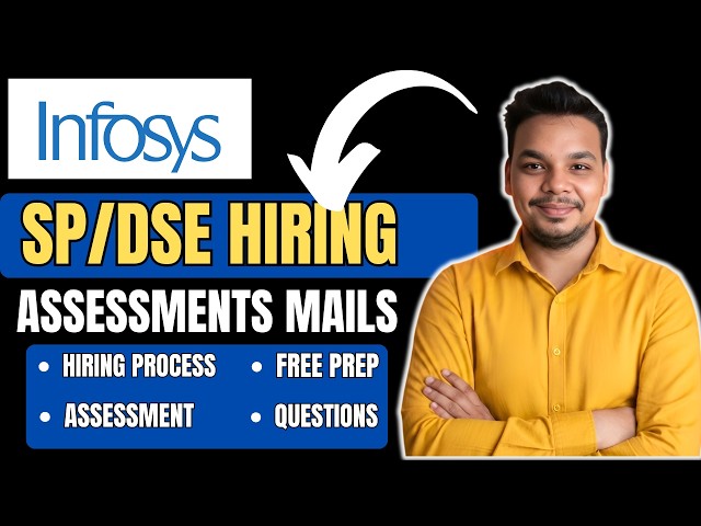 Infosys SP/DSE Assessment Emails | Infosys SP/DSE Hiring | Coding Questions & Process | PYQ Sheet