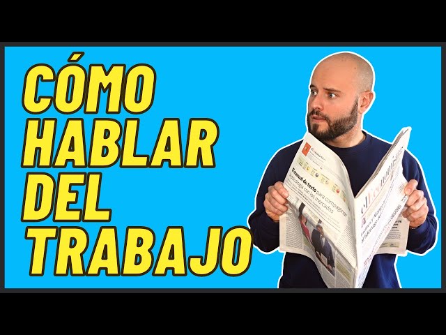 🧰APRENDER ESPAÑOL CON NOTICIAS - VOCABULARIO del TRABAJO [Nivel C1]🧰  #RumboAlC1