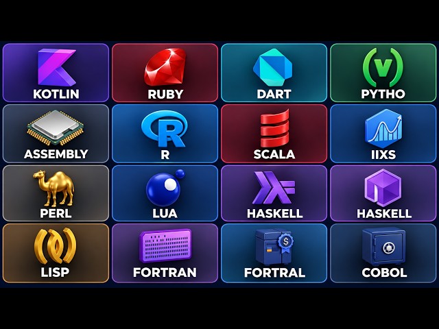 Every Programming Language Explained in Only 12 minutes (Part 2)