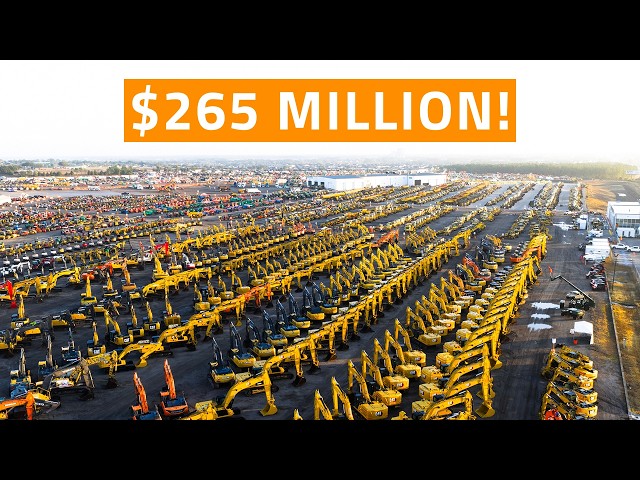 Inside the World's Biggest Equipment Auction ($265M in 5 Days!)