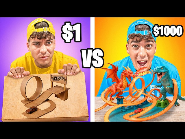 HOT WHEELS DE 1$ VS 1000$