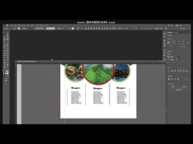 part  4 How to Design a Travel Flyer in Adobe Illustrator (Bangla Tutorial) | Graphic Design Course