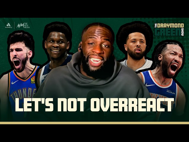 Knicks Destroy 76ers, Timberwolves Shock Spurs, Pistons & Thunder Take Game 1: Draymond Green Reacts