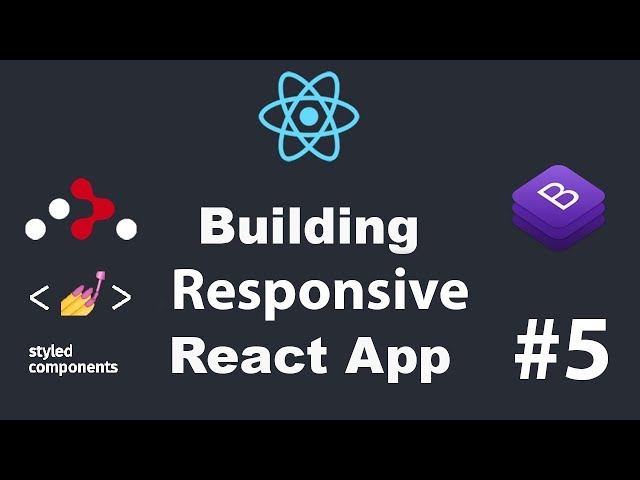 ⚛ #5 React-Bootstrap | React Website Creating Footer | Styled-Components