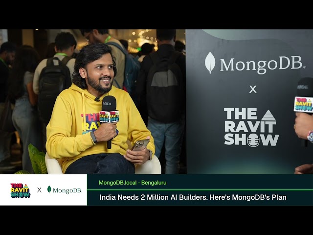 India Needs 2 Million AI Builders. Here's MongoDB's Plan