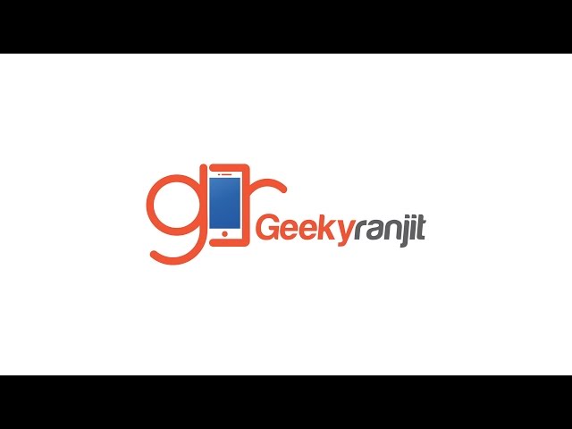 Channel trailer for Geeky Ranjit