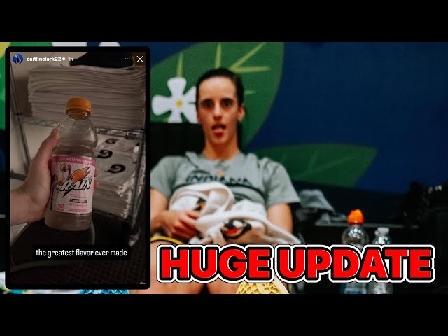 Caitlin Clark SIGNATURE GATORADE FINALLY RELEASED EPIC NEW FLAVOR!