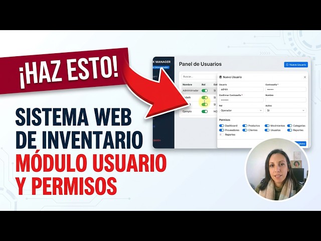 Parte 2: Sistema de Inventario Web con Google Sheets (Manejo de Usuarios)