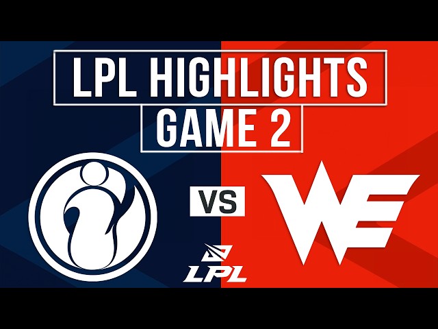IG vs WE Highlights Game 2 | LPL 2026 Playoffs | Invictus Gaming vs Team WE