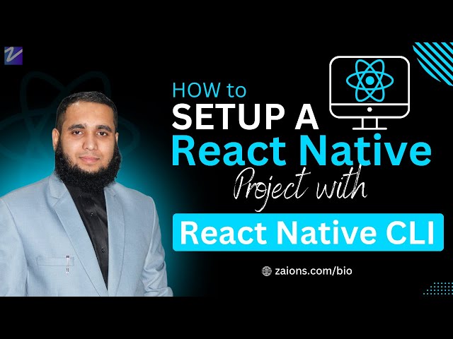 How to Setup a React Native Project with CLI in Urdu/Hindi | Zaions