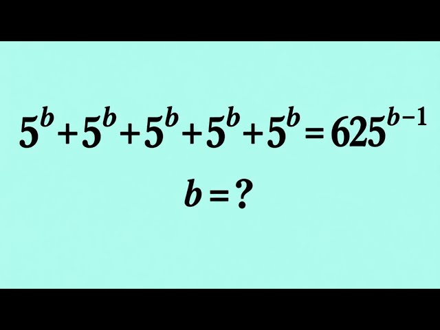 Germany | Can you solve this ?? | Math Olympiad Problem | b=? 