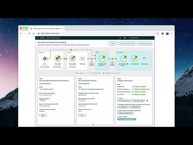 Citrix How To: Deploying Citrix Secure Private Access in hybrid deployment mode
