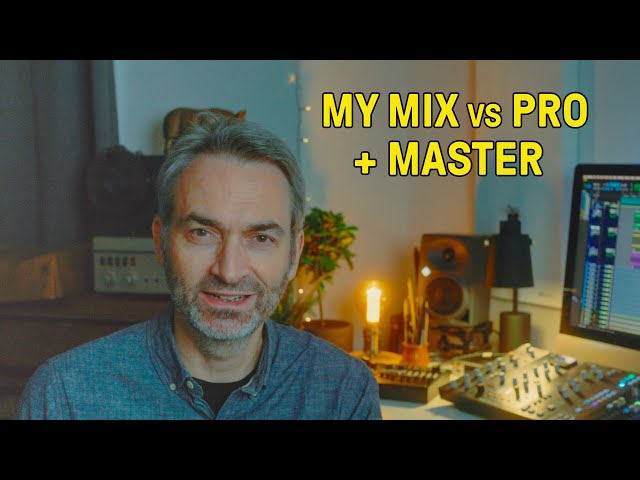 My Mix vs Pro Mix vs Pro Master (A/B) — Jazz Cover: “Cymbal Rush” (Thom Yorke)