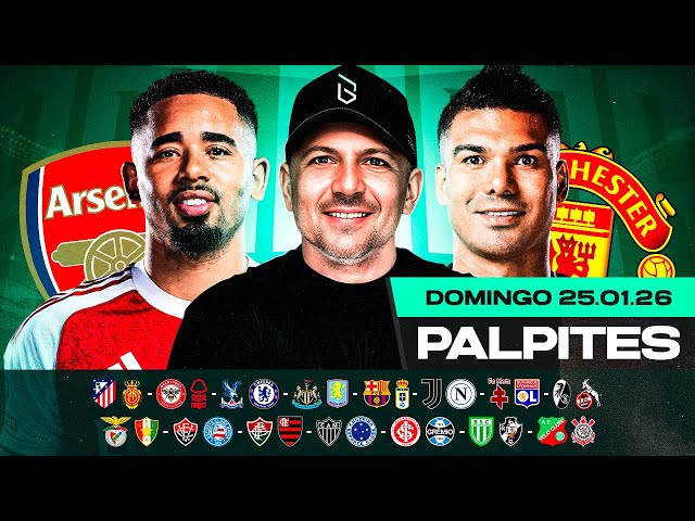 Football Predictions for January 25, 2026 (Sunday) | Football Tips