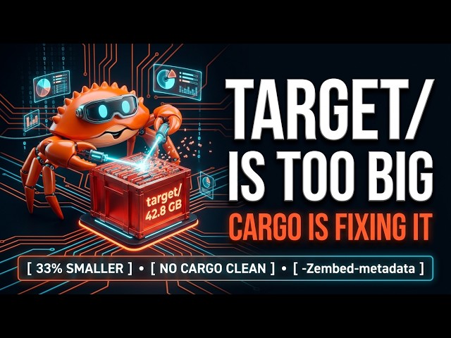 Rust's target/ Folder Is Too Big — Cargo Is Finally Fixing It