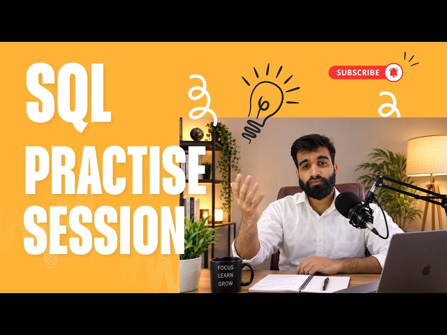 12 Real-World SQL Interview Questions for Data Analysts. SQL Practise Session