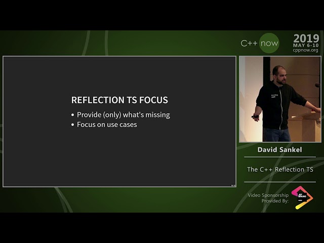 C++Now 2019: David Sankel “The C++ Reflection TS”