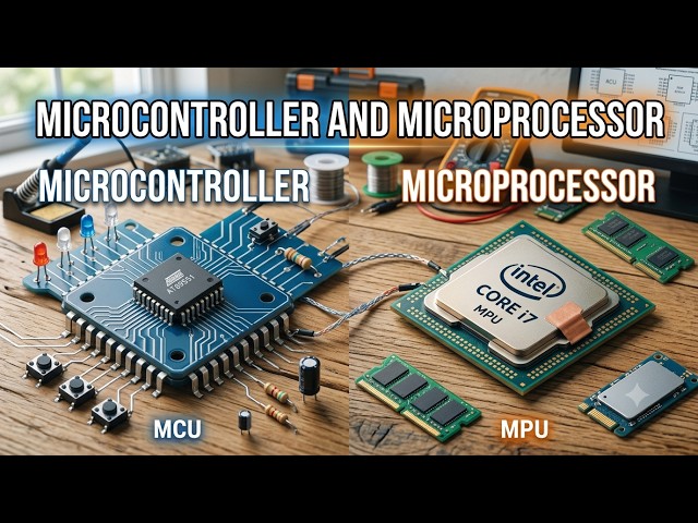 Microcontroller and Microprocessor