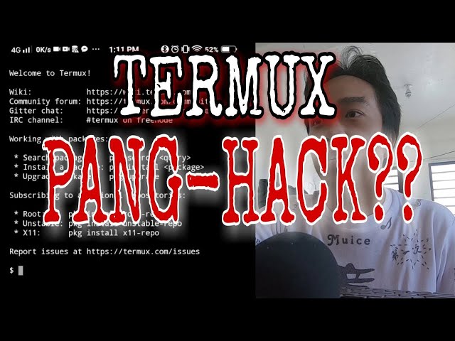 Termux Android - Saan nga ba ginagamit?? (pang h@ck ba talaga??)