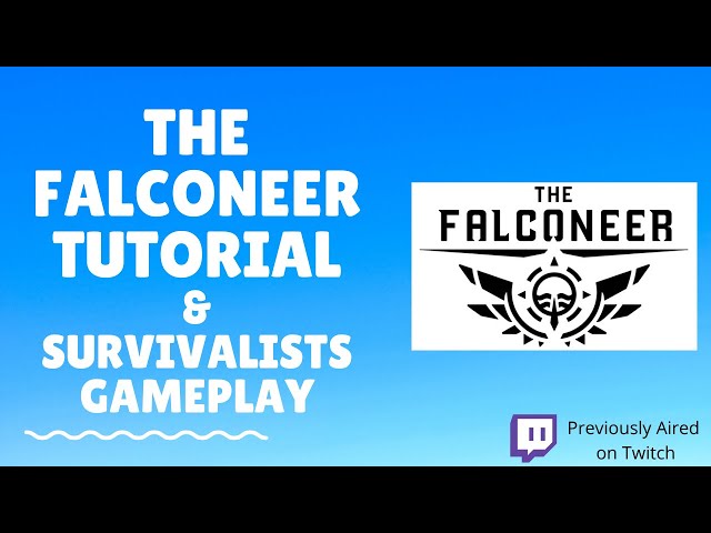 The Falconeer Tutorial and First Glimpse at The Survivalists
