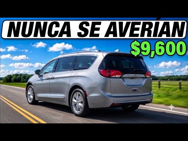 4 Luxury Minivans That Last A LIFETIME Without Breaking Down (For Under $15,000)