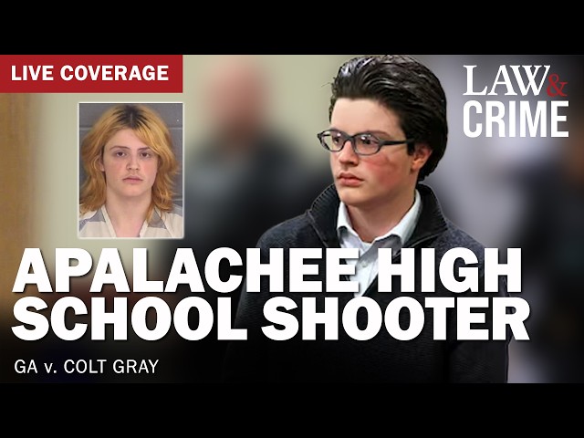 LIVE PLEA: Apalachee High School Shooter — GA v. Colt Gray — Day 3