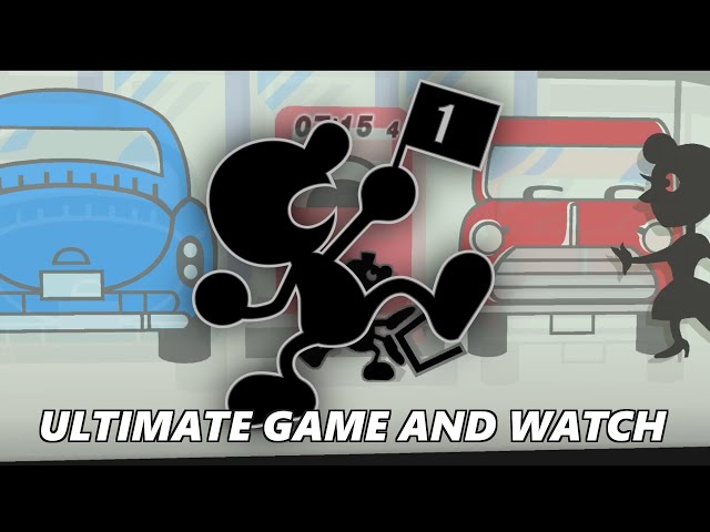 Ultimate Mr. Game and Watch Model for PM/P+
