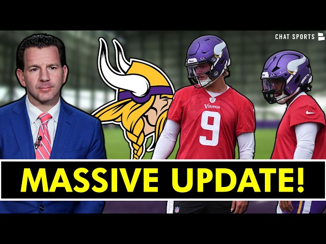 🚨Vikings QB Battle UPDATE via Ian Rapoport