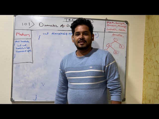 101. Diameter of Binary Tree | Tree | Problem Solving