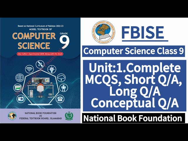 Class 9 Computer Unit 1,Complete Exercise| New Syllabus 2024|LearnOnlineWithAnum