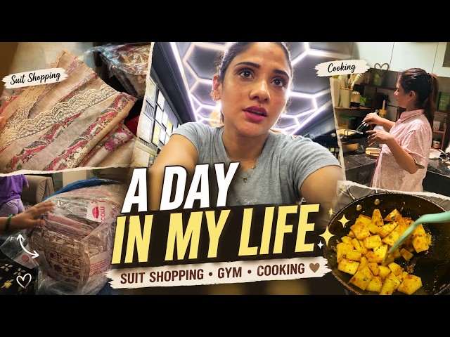 A Day in My Life ✨ Suit Shopping, Gym & Cooking | Vlog