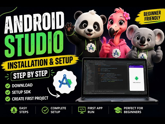 🚀 Start Android Development TODAY! | Android Studio Setup Step-by-Step