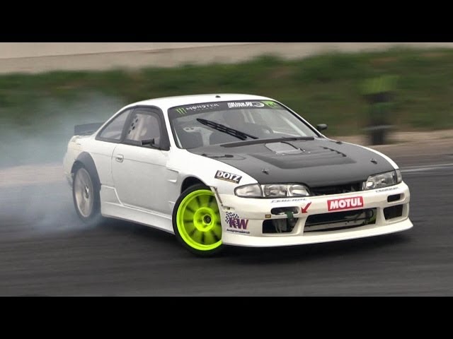 630hp LS3 Powered Nissan Silvia S14 Insane V8 Sound