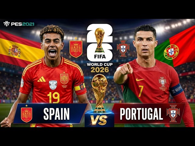 eFootball PES 21 Gameplay | Fifa World Cup 2026 Live Simulation