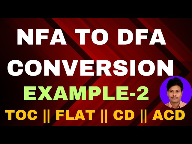 Converting NFA to DFA || Equivalence of DFA and NFA || Conversion of NFA to DFA || TOC || FLAT