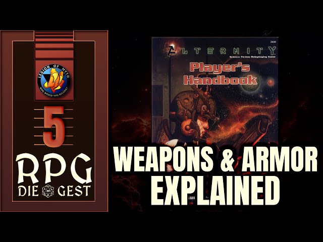 Alternity Weapons and Armor: What Actually Wins Fights?