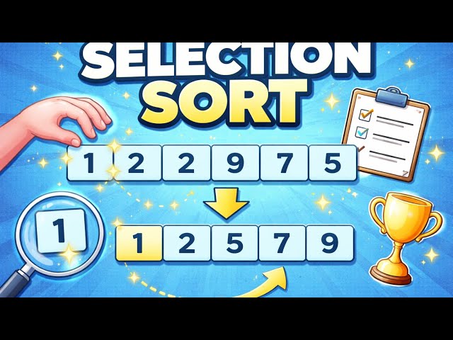 Selection sorting explanation in the java (dsa)