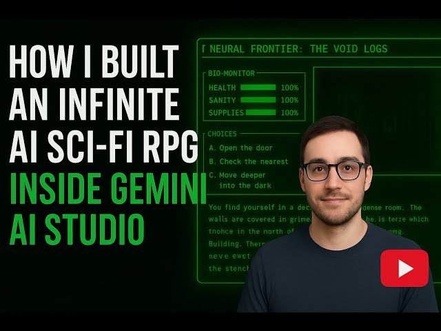 Building an Infinite AI RPG with Gemini 3.0 — Full Open-Source Demo
