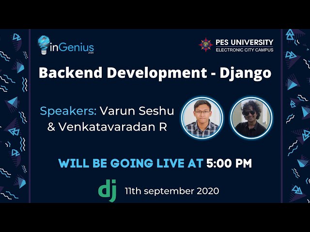 inGenius Prep Series - Backend Development