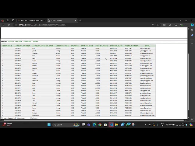 SQl Banking System Database Project Using Oracle SQL! 🚀