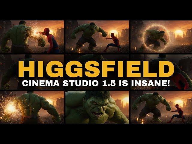 Higgsfield Cinema Studio 1.5 is INSANE! Free AI Film Camera Tool (Aperture Control + Relight)