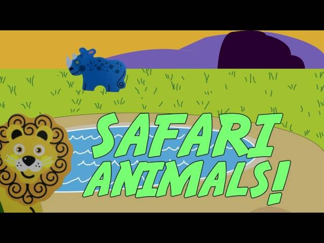 A Trip to the Wild Safari (Animals Sounds) | Learning Adventures Kids Channel