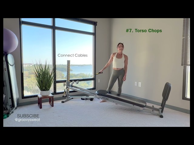 El interruptor de primavera de Total Gym está encendido.