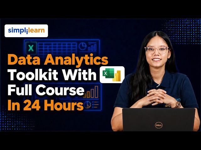Data Analyst Toolkit with Excel & Power BI | Free Data Analyst Course for Beginners | Simplilearn