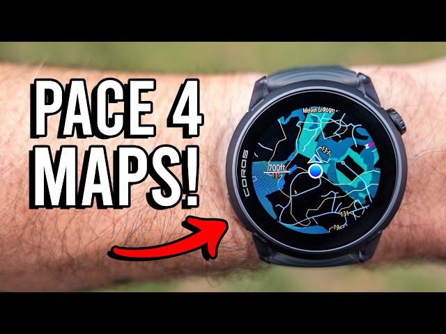 COROS Adds MAPS to the PACE 4! (Here’s How It Works)