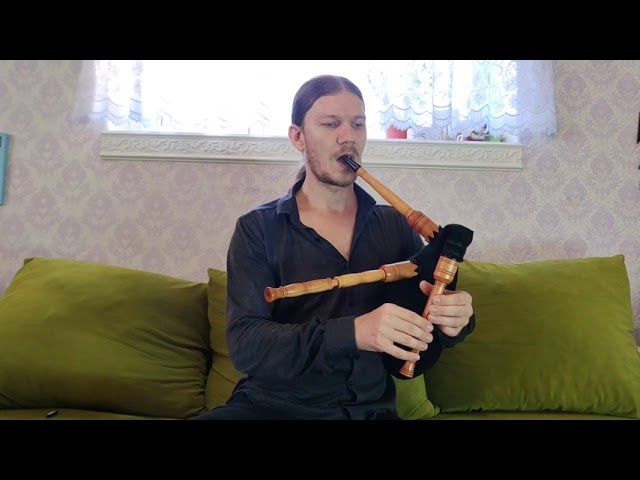 Swedish Säckpipa in high A key