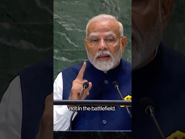 India's Modi Speaks at UN Summit of the Future