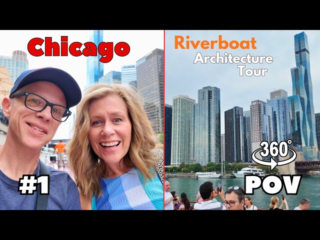 Chicago River Tour: Discover the City’s Stunning Architecture by Boat! - #1 (360 POV)